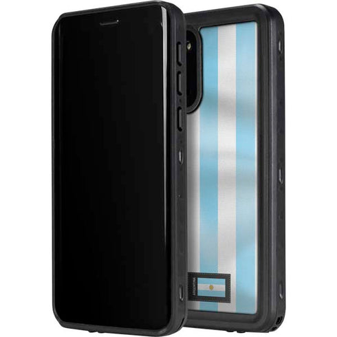 Argentina Soccer Flag Galaxy S20 Plus Waterproof Case